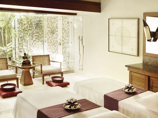 Les salles de soin du Spa du Shanti Maurice