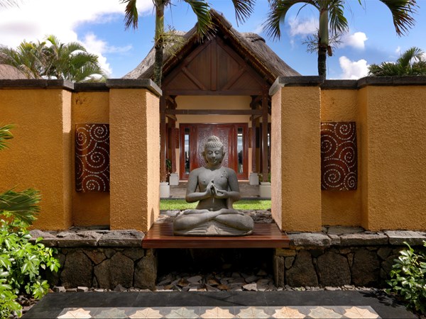 L'entrée de la Shanti Villa