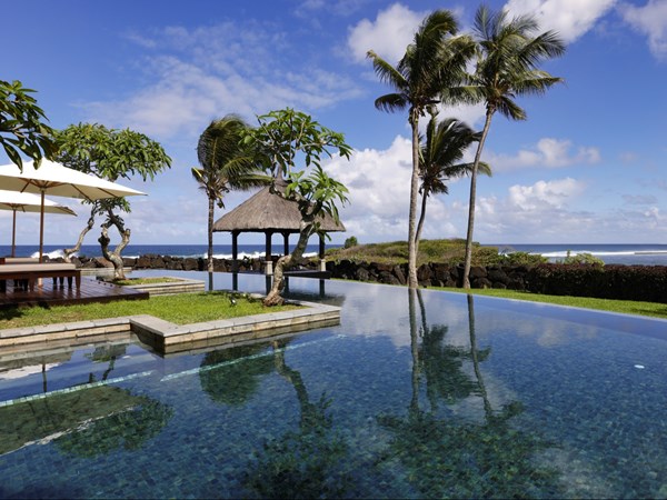 La piscine de la Shanti Villa