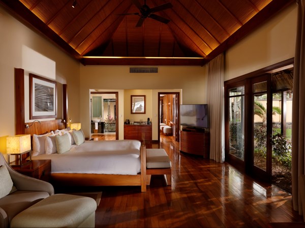 La chambre Master de la Shanti Villa