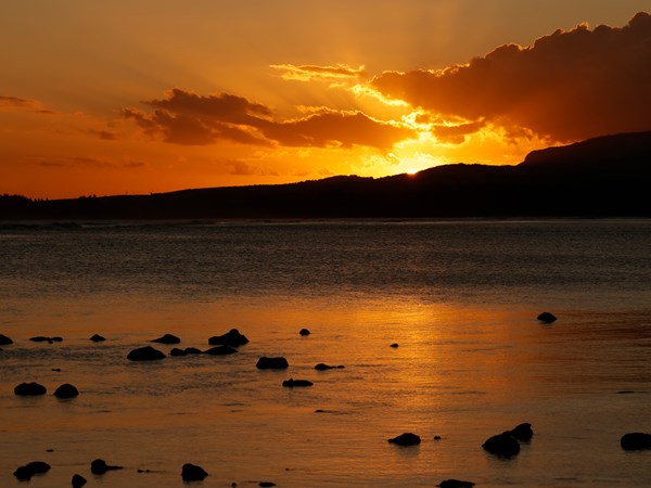 Profitez des magnifiques coucher de soleil