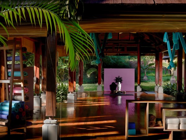 Le pavillon de Yoga du Shanti Spa