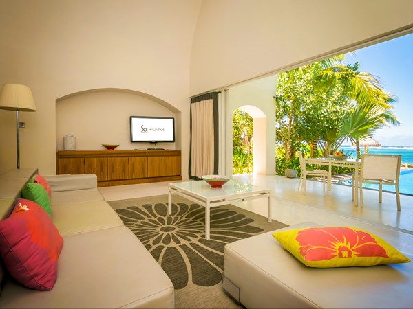 Le salon de la So VIP Beach Villa