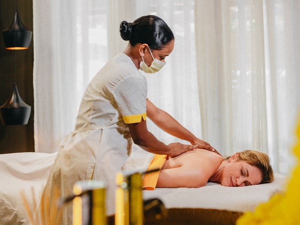 Soins relaxants au spa