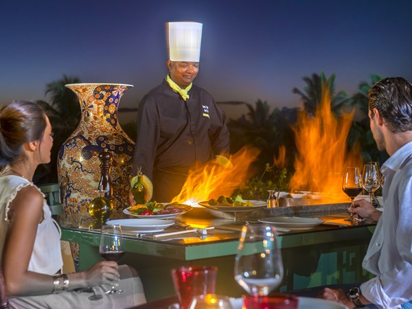 Le restaurant Teppanyaki