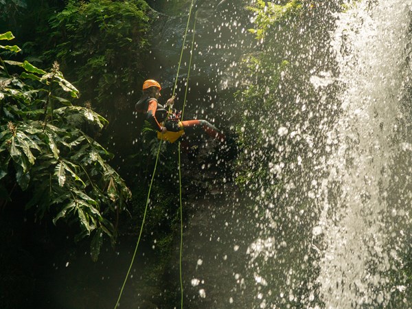 Canyoning à l'île Maurice