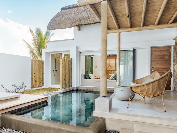 La superbe piscine de la Villa