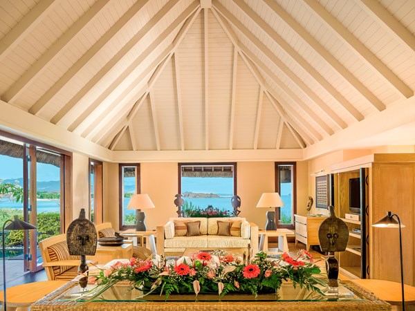 Le salon de la Presidential & Royal Ocean View Villa with Private Pool