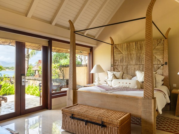 La chambre de la Luxury Villa with Private Pool