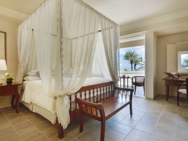 La chambre de la Colonial Ocean View Suite