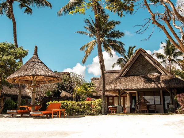 La villa offre un accès direct et privilégié à la plage