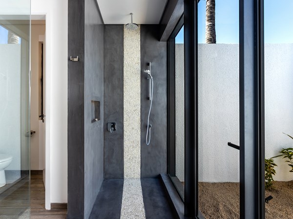 La douche de la Villa