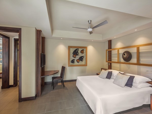 La deuxième chambre de la 3-bedroom Pool Villa