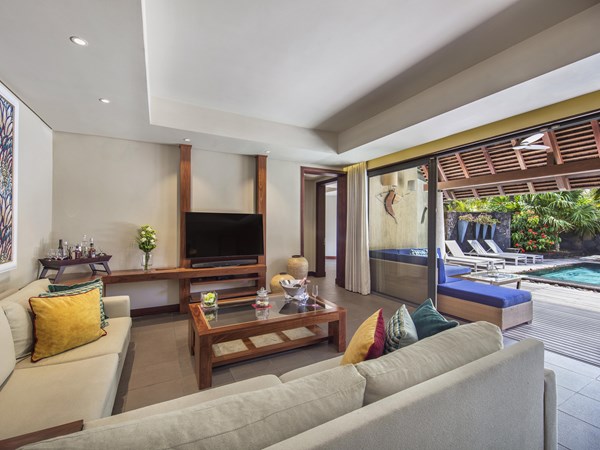 Le salon de la 3-bedroom Pool Villa