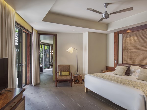 La première chambre de la 3-bedroom Pool Villa