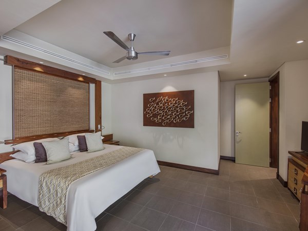 La première chambre de la 2-bedroom Pool Villa