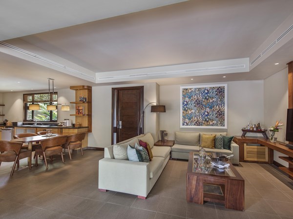 Le salon de la 2-bedroom Pool Villa
