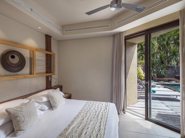 La deuxième chambre de la 2-bedroom Pool Villa