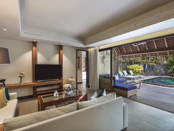 Le salon de la 2-bedroom Pool Villa