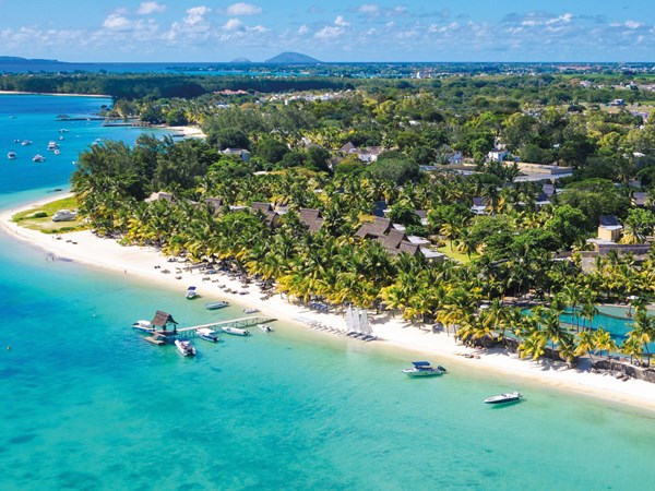 La magnifique plage de Trou aux Biches
