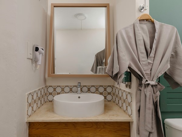 La salle d'eau de la chambre Comfort
