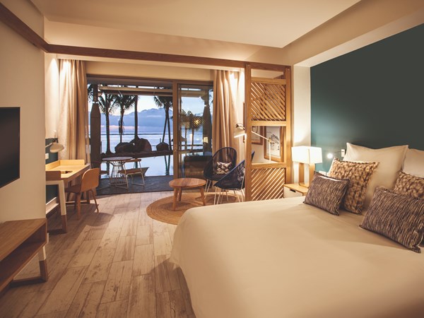 L'espace nuit de la Chambre Swim-up