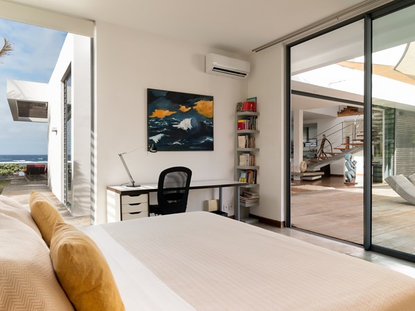 Une chambre de la villa