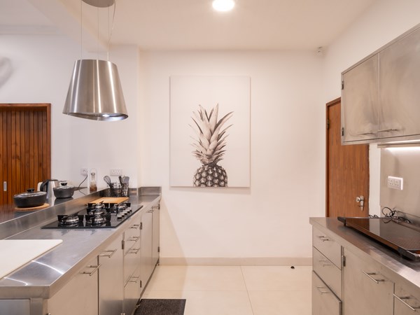 La cuisine de la villa