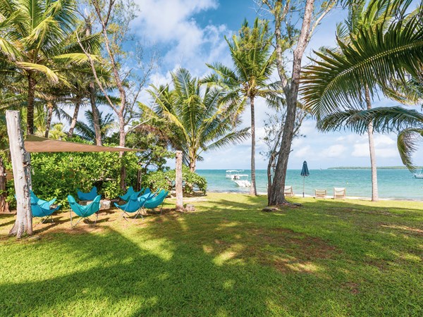 La vue extérieur de la villa