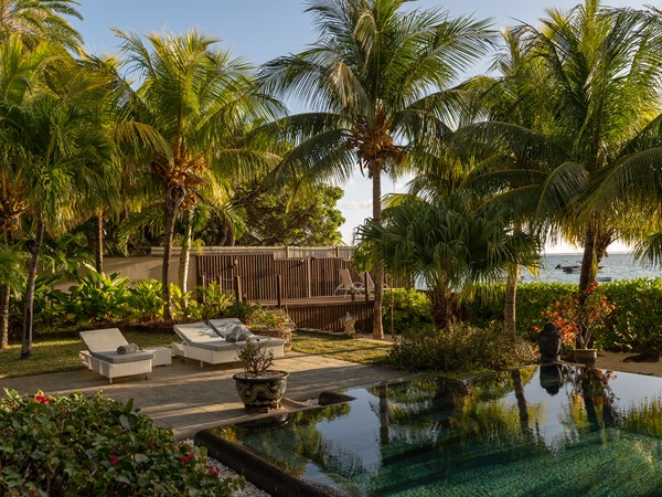 Le charme de la villa se révèle aussi à l’extérieur