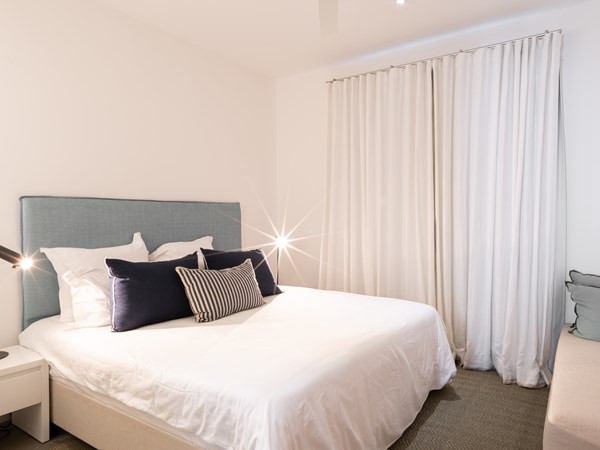 Une chambre de la villa