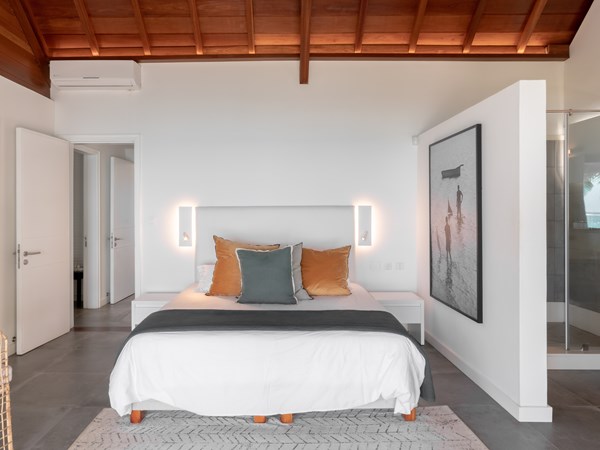 Une chambre de la villa