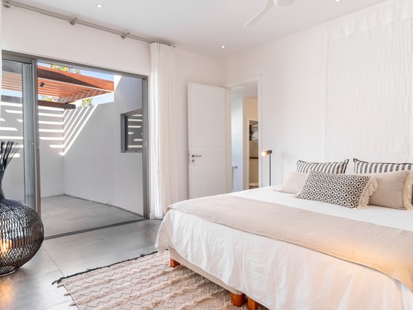 Une chambre de la villa