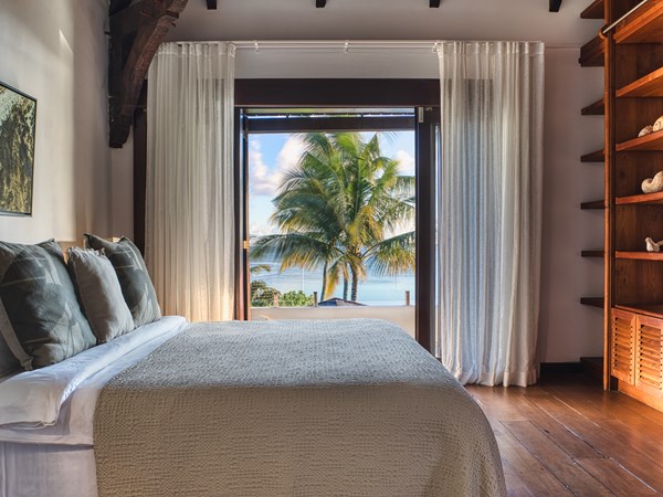 La vue d'une chambre de la villa