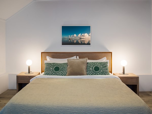 Une chambre de la villa