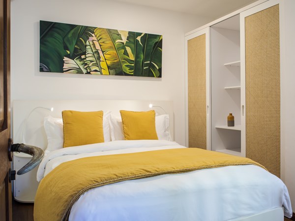Une chambre de la villa