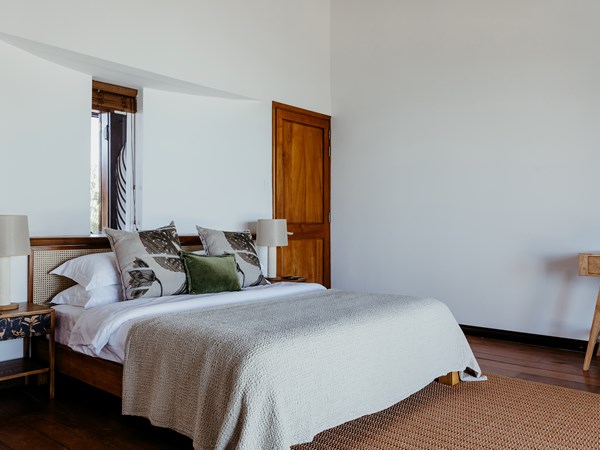 Une chambre de la villa
