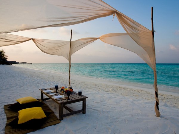 Dîner exclusif sur la plage