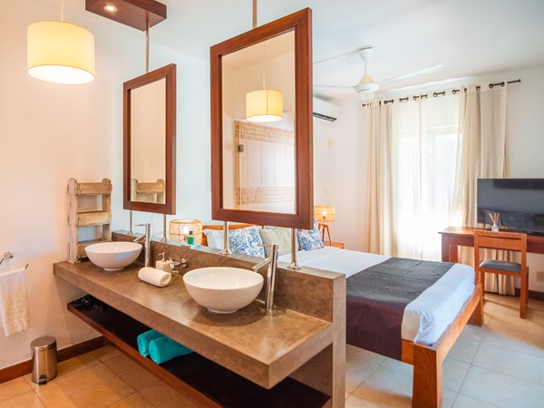 Des chambres spacieuses et lumineuses