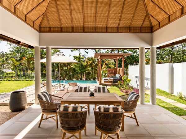 Une terrasse ensoleillée pour des instants privilégiés