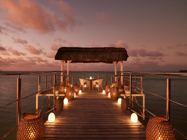 Diner dans un cadre romantique