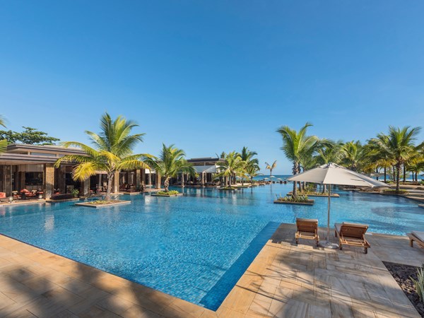 La superbe piscine