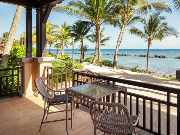 Le balcon de la Heavenly Junior Suite