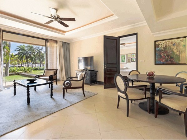 Le salon de la Banyan Suite