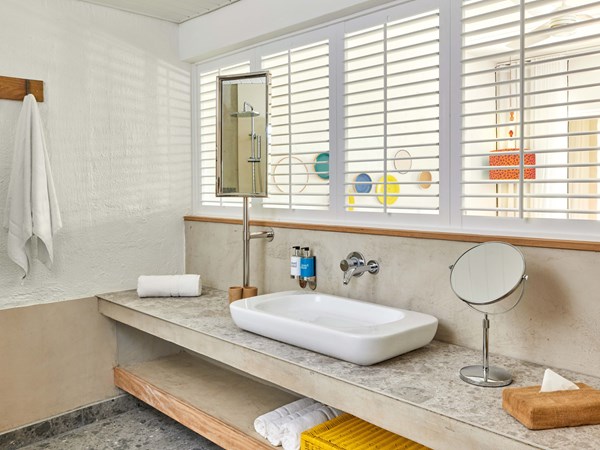 La salle de bain de la chambre Supérieure
