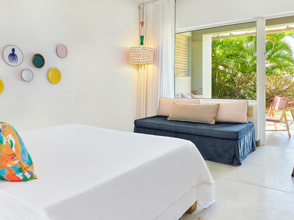 La chambre Couple Deluxe avec vue partielle sur mer