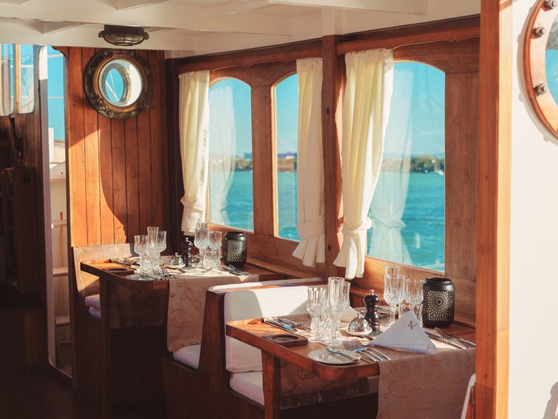 Croisière gastronomique à bord du Lady Lisbeth