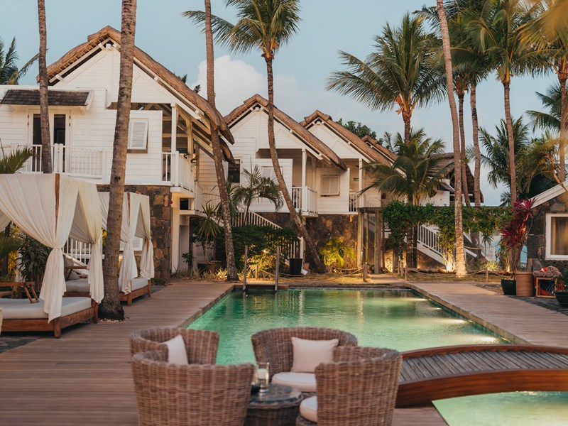 Une piscine paisible