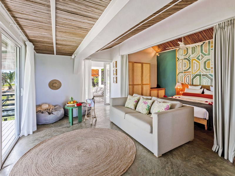 La chambre de la Beach Villa 2 Bedrooms