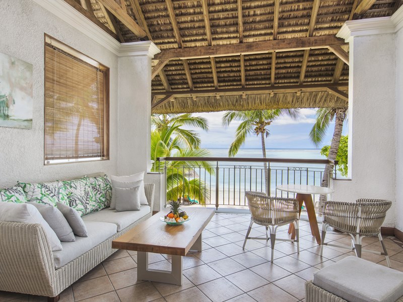 Salon de la Junior Suite Beachfront